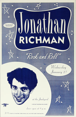 Thomas Scott (Eyenoise) Jonathan Richman Poster