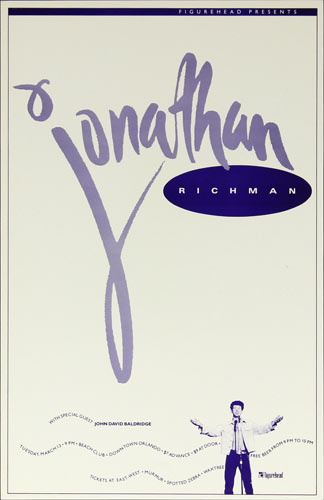 Thomas Scott (Eyenoise) Jonathan Richman Poster