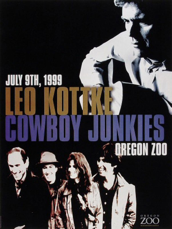 Leo Kottke and Cowboy Junkies Poster