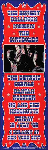 Dennis Loren The Dirtbombs and the Detroit Cobras Poster