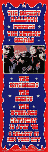Dennis Loren The Detroit Cobras and The Dirtbombs Poster