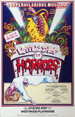 Little Shop of Horrors Theatre Poster