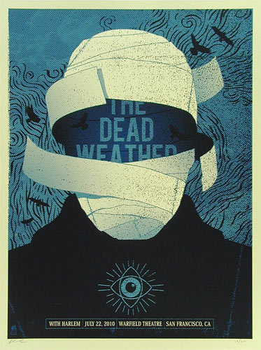 Methane Studios The Dead Weather Poster