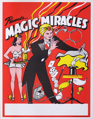 Magic Miracles Magic Show Poster