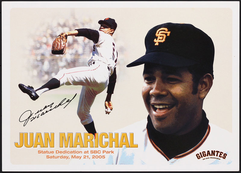 Juan Marichal Statue Dedication Two-Sided Poster