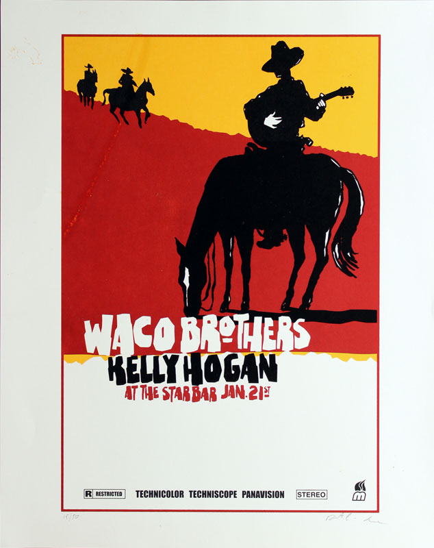 Methane Studios Waco Brothers Poster