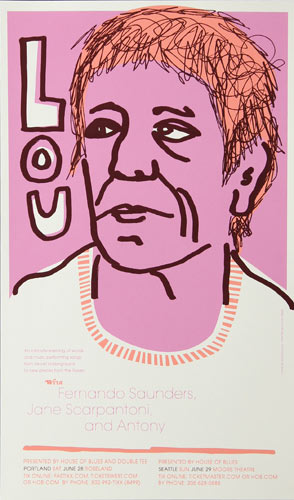 Modern Dog Lou Reed Poster