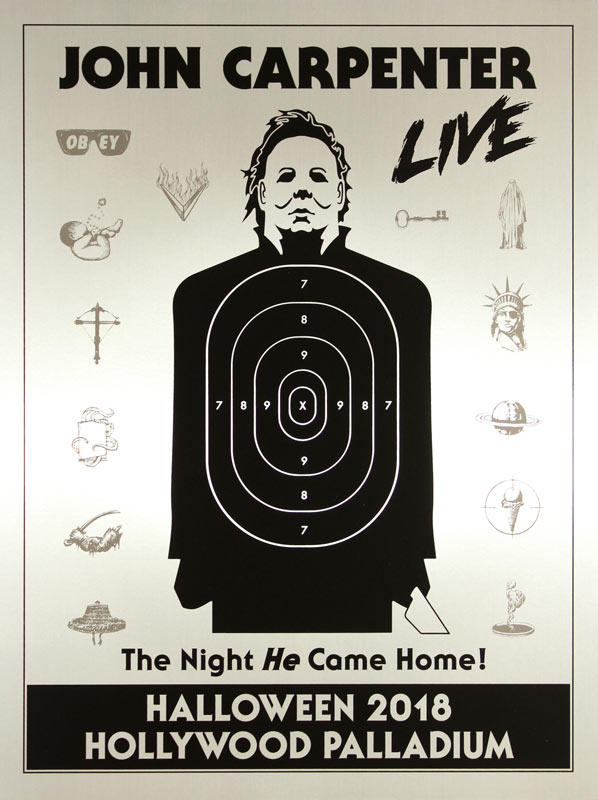 John Carpenter Live on Halloween 2018 Poster