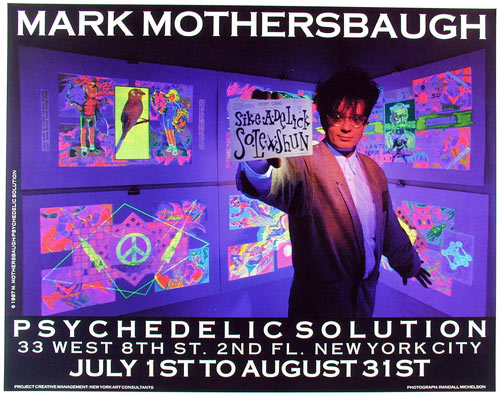 Mark Mothersbaugh Art Show Poster