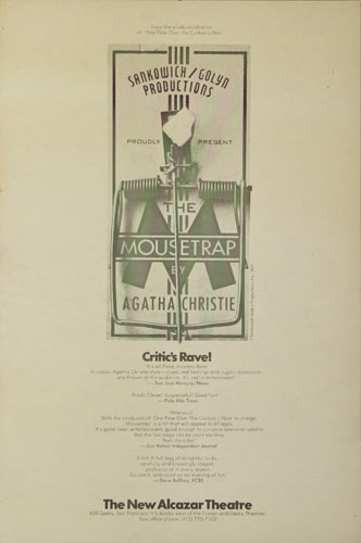The Mousetrap Theatre Poster