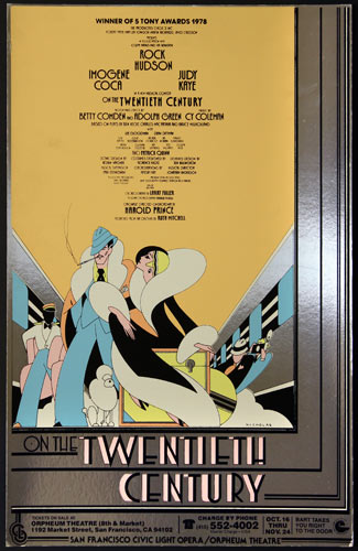 On The Twentieth Century Theatre Poster