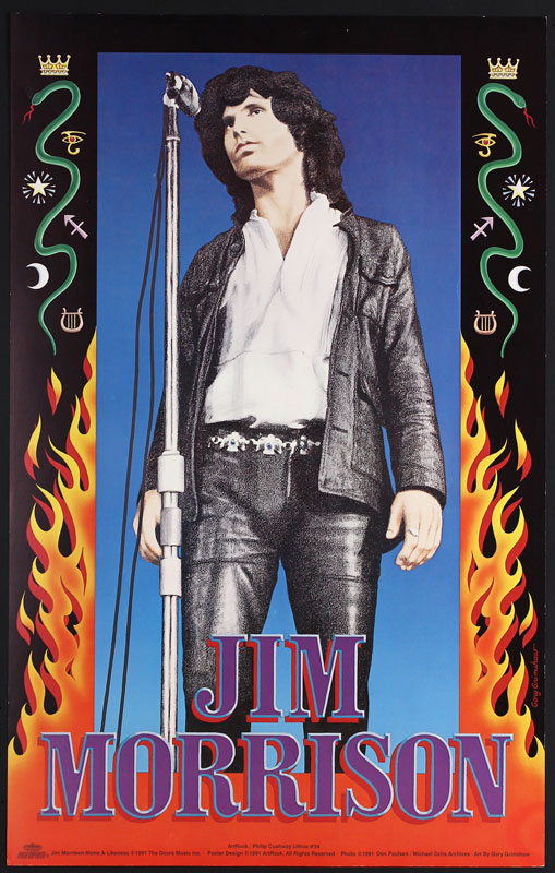 Gary Grimshaw Jim Morrison - The Doors Poster