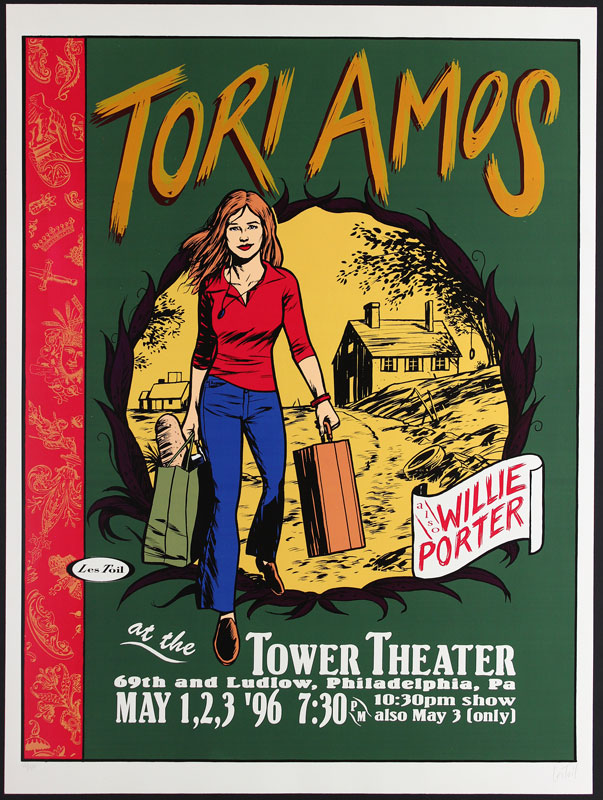 Les Toil Tori Amos Poster