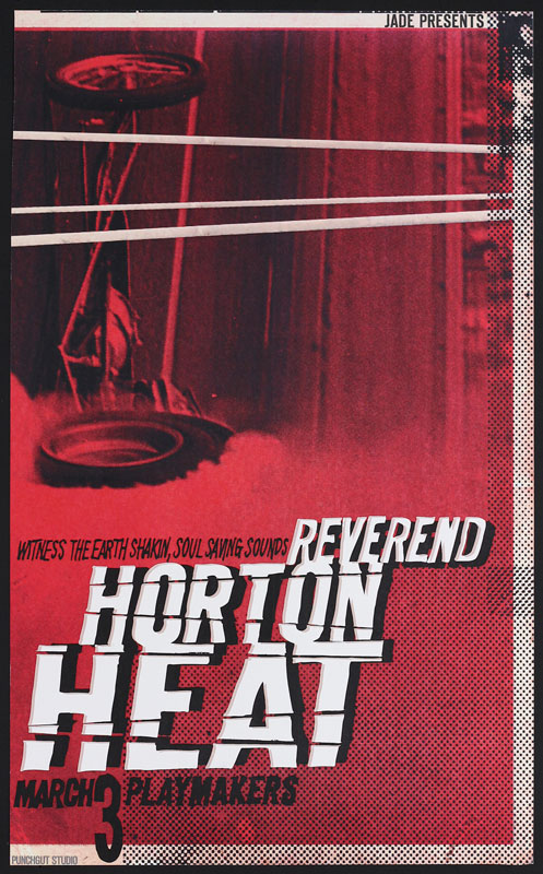 Punchgut Reverend Horton Heat Poster