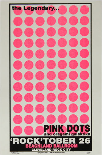 Sean Carroll The Legendary Pink Dots Poster