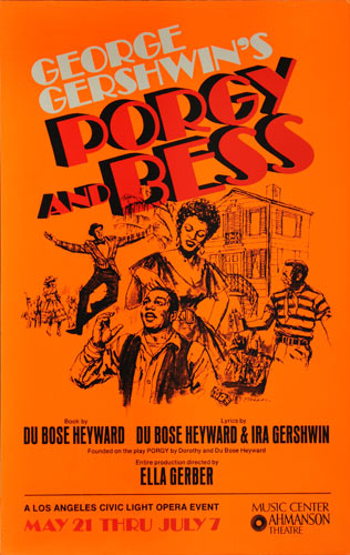 Porgy and Bess Theatre Poster