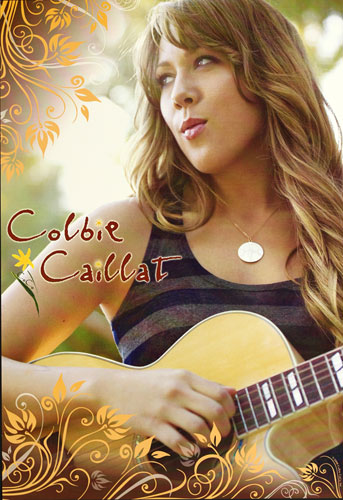 Colbie Caillat Official 2008 Tour Poster