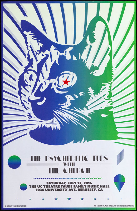 Jacob Unmess The Psychedelic Furs Poster