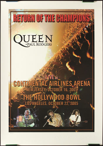 Queen feat. Paul Rodgers Poster