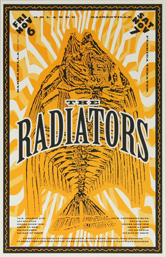 Thomas Scott (Eyenoise) The Radiators Poster