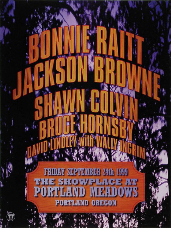 Bonnie Raitt and Jackson Browne Poster