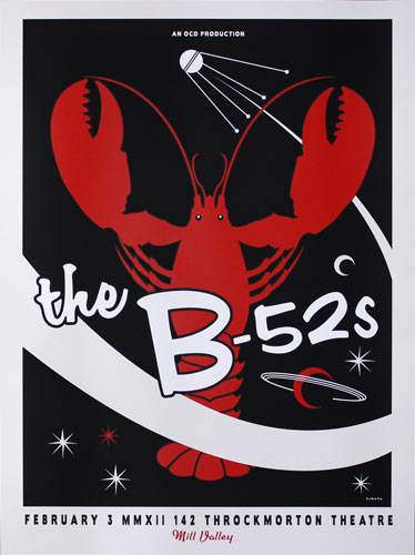 Scrojo The B-52s Poster