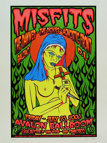 Chris Shaw Misfits Poster