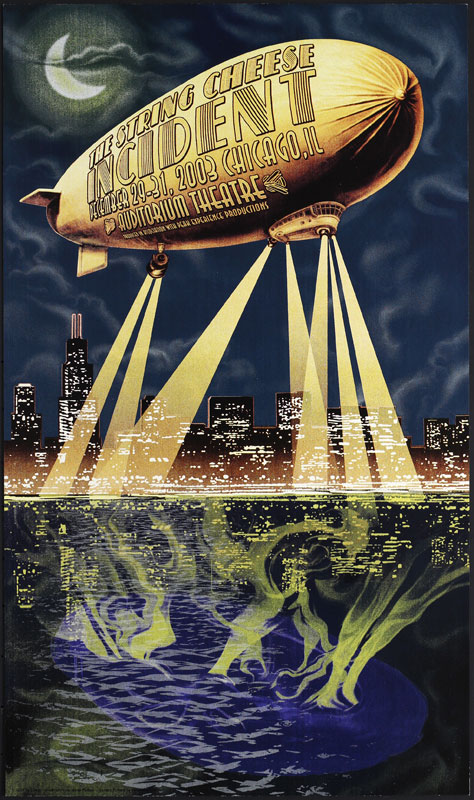 Jesse Phillips String Cheese Incident Poster