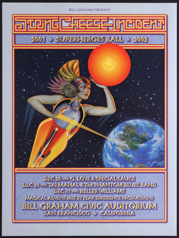David Singer String Cheese Incident Poster