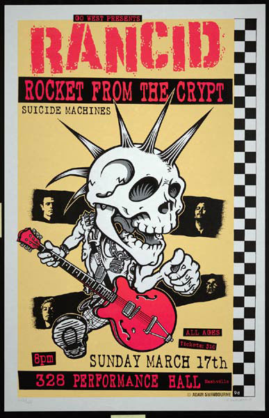 Adam Swinbourne Rancid Poster