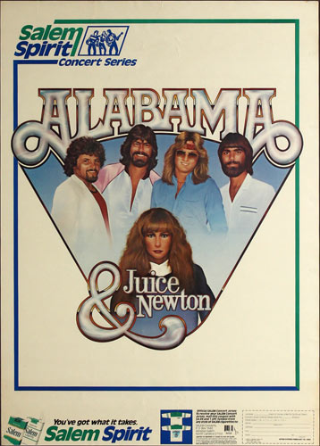 Salem Spirit Concert Series presents Alabama Promo Poster