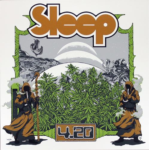 David D'Andrea and Arik Roper Sleep 4/20 Poster