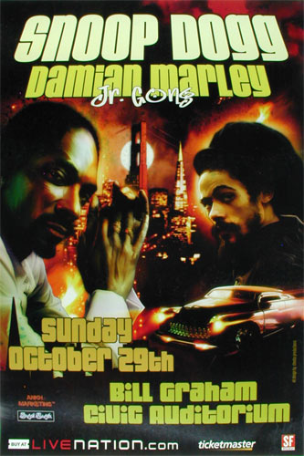 Snoop Dogg and Damian Marley Poster