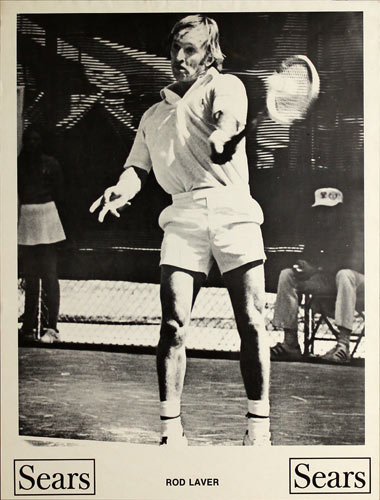 Rod Laver Sears Tennis Promo Poster