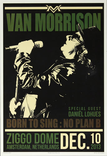 Josh Dumphy Van Morrison Born to Sing : No Plan B Album Support Poster