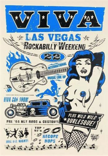 Vince Ray Viva Las Vegas Rockabilly Weekend 22 Poster