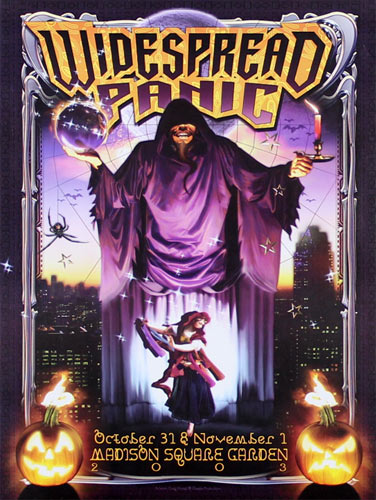 Craig Howell Widespread Panic New York Handbill