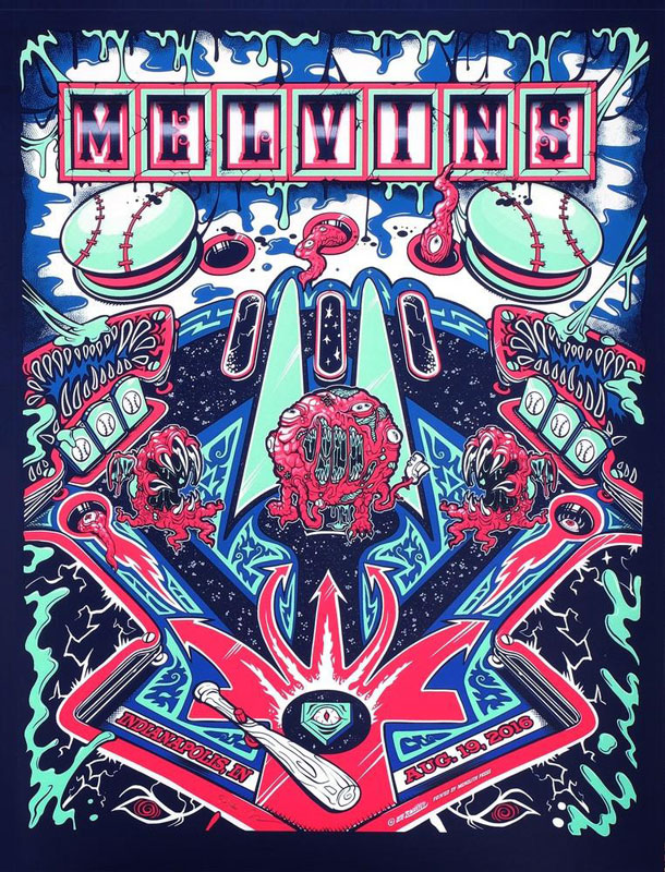 Zombie Yeti Melvins Poster