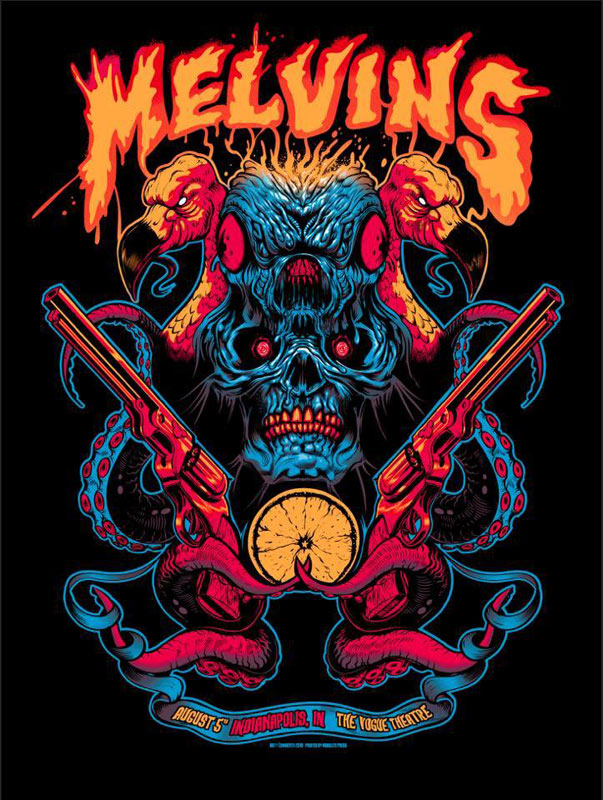 Zombie Yeti Melvins Poster