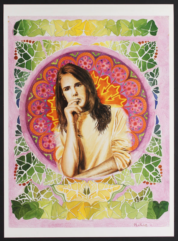 Mikie Picaro Bob Weir of The Grateful Dead Poster