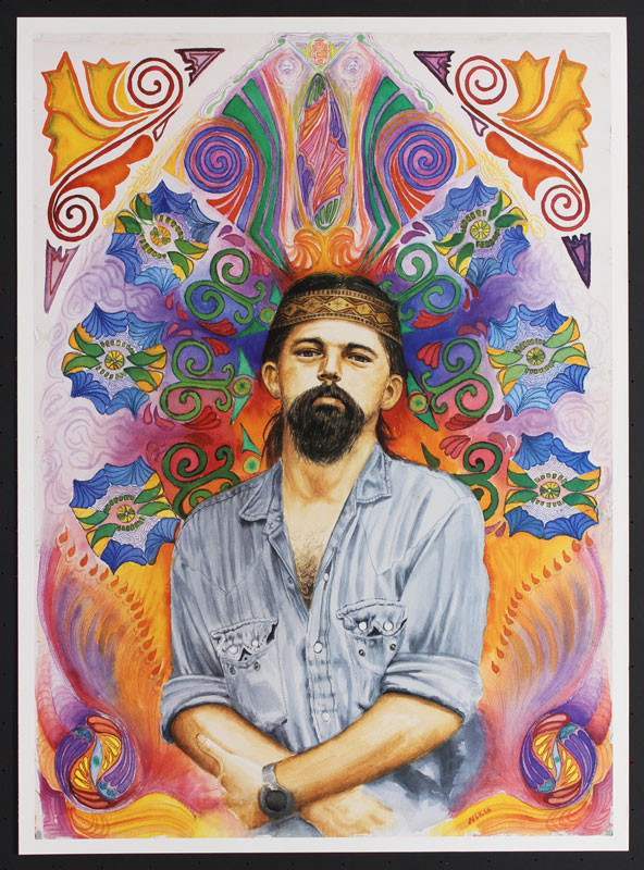 Mikie Picaro Pigpen (Ron McKernan) of The Grateful Dead Poster