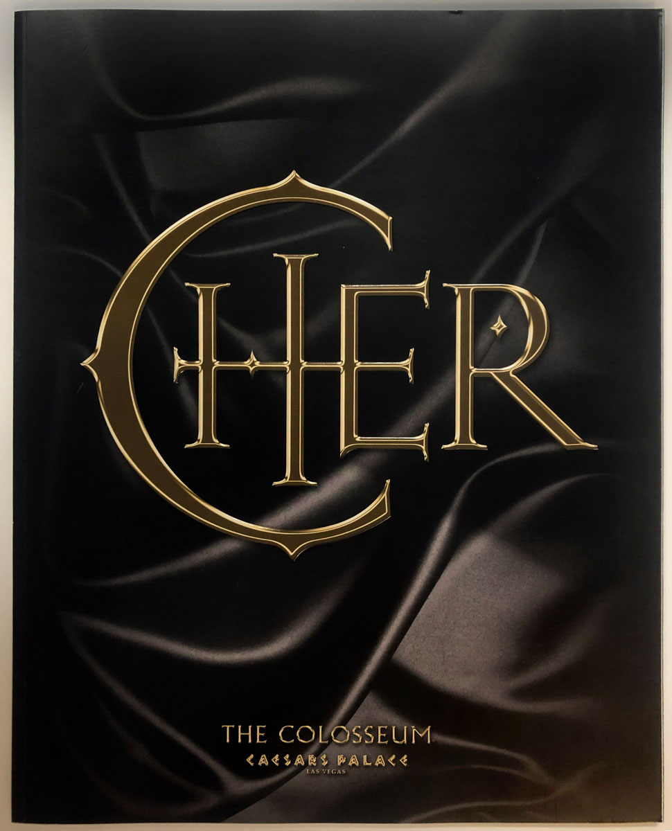Cher - Concert Residency at Caesars Palace Concert Program