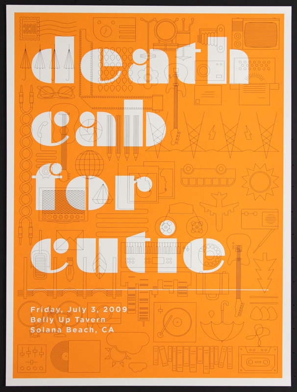 Jason Munn Death Cab For Cutie Poster