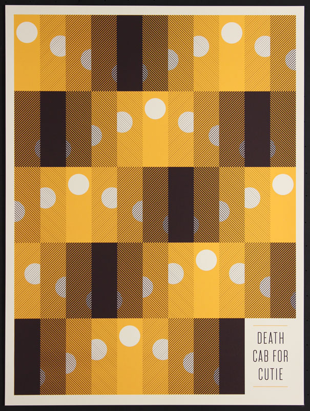 Jason Munn Death Cab For Cutie Poster