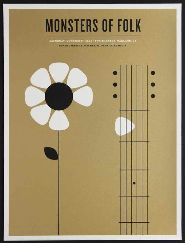 Jason Munn Monsters of Folk Poster