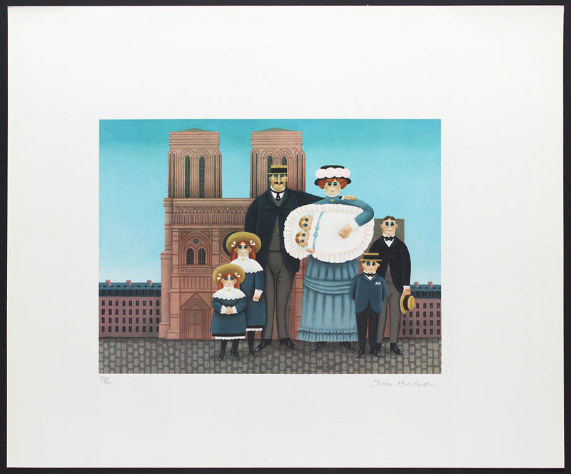 Jan Balet Zwillinge (Twins) Art Print