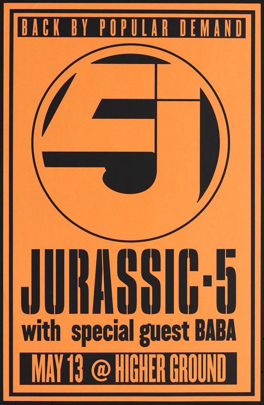 Jurassic 5 / Cyro Battista Poster