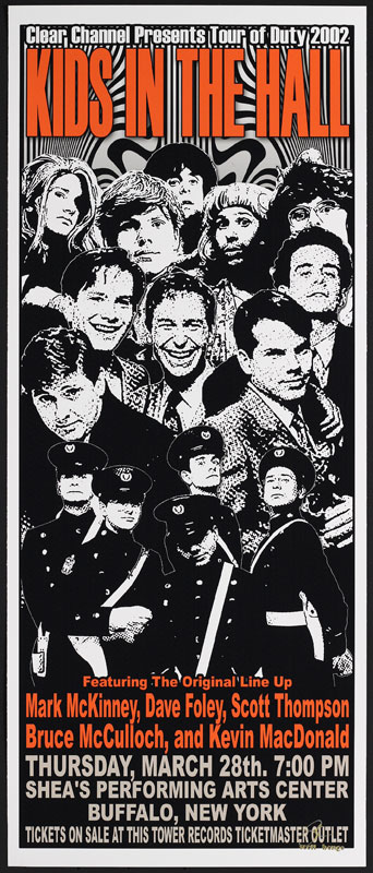 Scott Benge Kids in the Hall Poster