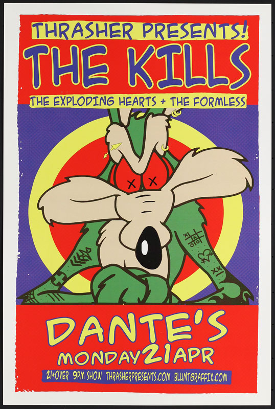 Bluntgraffix The Kills Poster