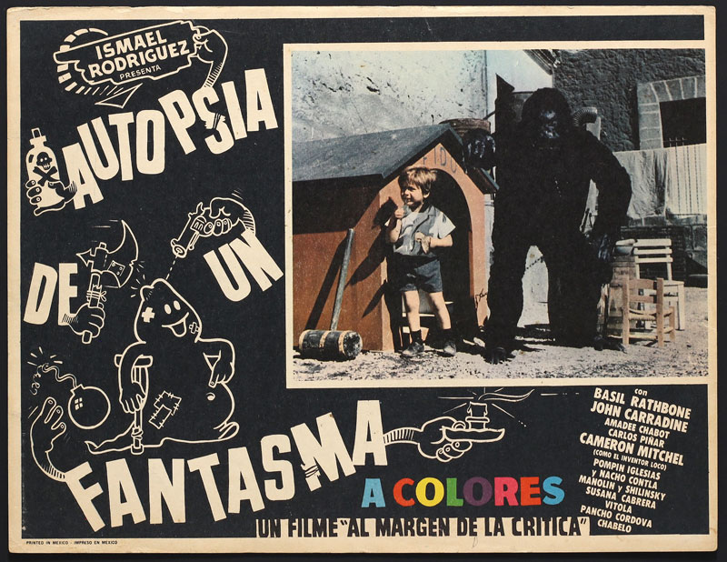 Autopsy of a Ghost Mexican Lobby Card